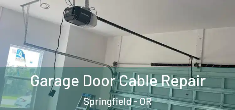  Garage Door Cable Repair Springfield - OR